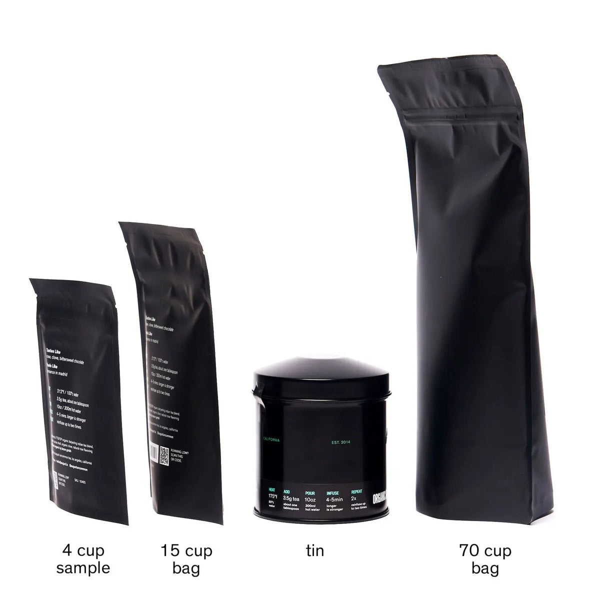 Black Metallic - Violet Elderberry Black Tea